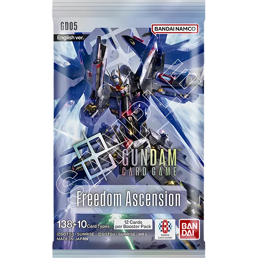 Gundam Card Game Freedom Ascension [GD-05] English - 1 Booster
